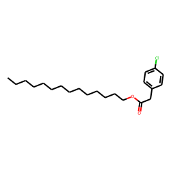 Phenylacetic acid, 4-chloro-, tetradecyl ester
