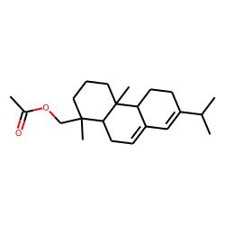 ((1S,4aR,4bR,10aR)-7-Isopropyl-1,4a-dimethyl-1,2,3,4,4a,4b,5,6,10,10a-decahydrophenanthren-1-yl)methyl acetate