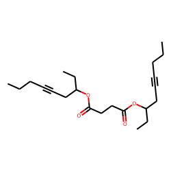 Succinic acid, di(non-5-yn-3-yl) ester