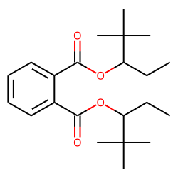Phthalic acid, di(2,2-dimethylpent-3-yl) ester