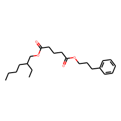 Glutaric acid, 2-ethylhexyl 3-phenylpropyl ester