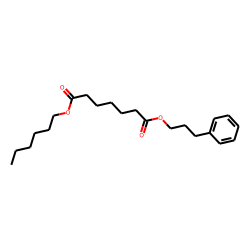 Pimelic acid, hexyl 3-phenylpropyl ester