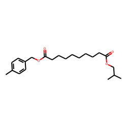 Sebacic acid, isobutyl 4-methylbenzyl ester