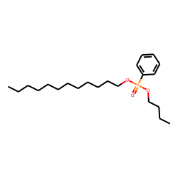 Phenylphosphonic acid, butyl dodecyl ester