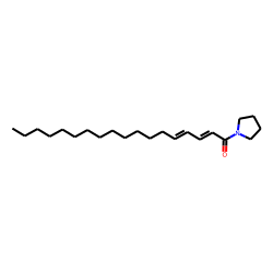 (2E,4E)-1-(Pyrrolidin-1-yl)octadeca-2,4-dien-1-one