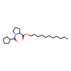 L-Proline, N-(cyclopentylcarbonyl)-, undecyl ester