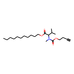 DL-Valine, N-methyl-N-(but-3-yn-1-yloxycarbonyl)-, undecyl ester