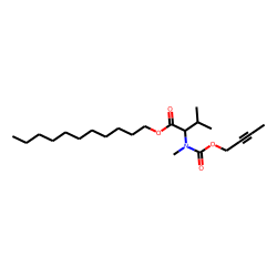 DL-Valine, N-methyl-N-(but-2-yn-1-yloxycarbonyl)-, undecyl ester