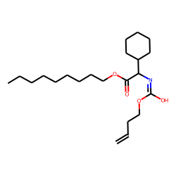 Glycine, 2-cyclohexyl-N-(but-3-en-1-yl)oxycarbonyl-, nonyl ester