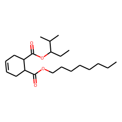 cis-Cyclohex-4-en-1,2-dicarboxylic acid, 2-methylpent-3-yl octyl ester
