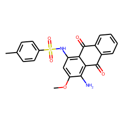1-Amino-2-methoxy-4-p-tolylsulfonamido-anthraquinone