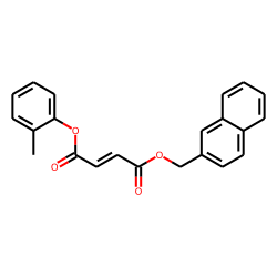 Fumaric acid, 2-methylphenyl naphth-2-ylmethyl ester