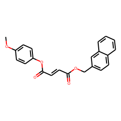 Fumaric acid, 4-methoxyphenyl naphth-2-ylmethyl ester