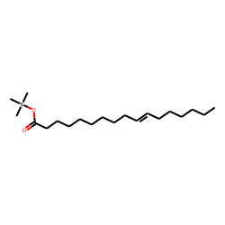 cis-10-Heptadecenoic acid, trimethylsilyl ester