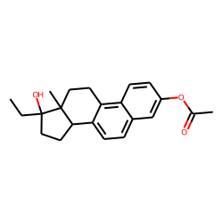 3-Acetoxy-17alpha-ethylestra-1,3,5(10),6,8-pentaen-17beta-ol