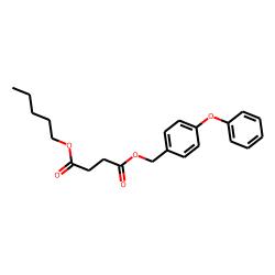 Succinic acid, pentyl 4-phenoxybenzyl ester