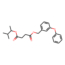 Succinic acid, 3-methylbut-2-yl 3-phenoxybenzyl ester