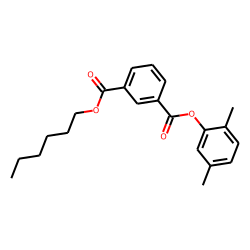 Isophthalic acid, 2,5-dimethylphenyl hexyl ester