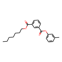 Isophthalic acid, heptyl 3-methylphenyl ester