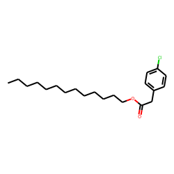 Phenylacetic acid, 4-chloro-, tridecyl ester