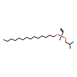 Silane, methylvinyl(isobutoxy)tetradecyloxy-