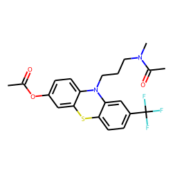 Trifluopromazine M (nor-HO-), diacetylated