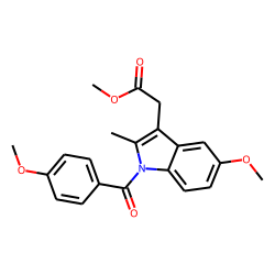 Indometacin, hydroxy, bis-methylated