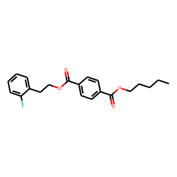 Terephthalic acid, 2-fluorophenethyl pentyl ester