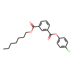 Isophthalic acid, 4-chlorophenyl heptyl ester