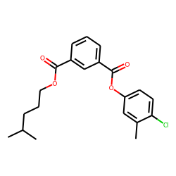 Isophthalic acid, 4-chloro-3-methylphenyl isohexyl ester