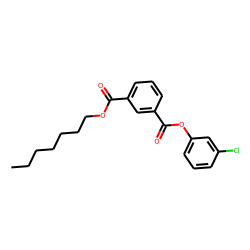 Isophthalic acid, 3-chlorophenyl heptyl ester