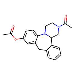 2-Acetyl-1,2,3,4,9,13b-hexahydro-2,4a-diaza-tribenzo[a,c,E]cyclohepten-7-ol, acetate (ester)