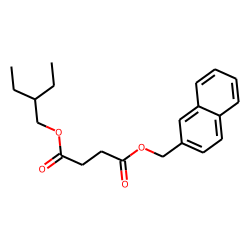 Succinic acid, naphth-2-ylmethyl 2-ethylbutyl ester