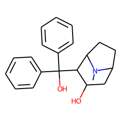 Diphenyl-(3-hydroxy-2-tropanyl)-carbinol