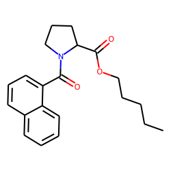 L-Proline, N-(1-naphthoyl)-, pentyl ester