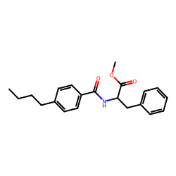 L-phenylalanine, n-(4-butylbenzoyl)-, methyl ester