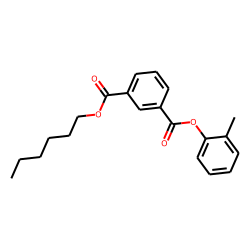 Isophthalic acid, hexyl 2-methylphenyl ester