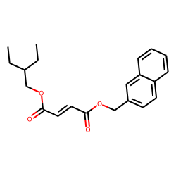 Fumaric acid, 2-ethylbutyl naphth-2-ylmethyl ester