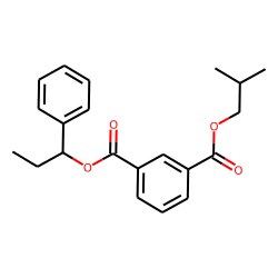 Isophthalic acid, isobutyl 1-phenylpropyl ester