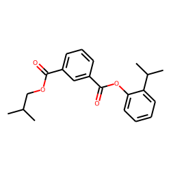 Isophthalic acid, isobutyl 2-isopropylphenyl ester