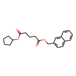 Glutaric acid, cyclopentyl naphth-2-ylmethyl ester