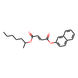 Fumaric acid, naphth-2-yl hept-2-yl ester