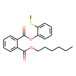 Phthalic acid, hexyl 2-(methylthio)phenyl ester