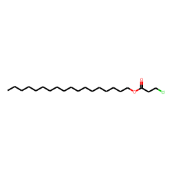 3-Chloropropionic acid, octadecyl ester