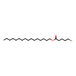 5-bromovaleric acid, hexadecyl ester