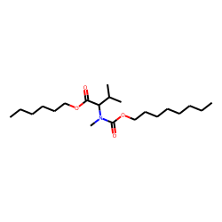 DL-Valine, N-methyl-N-octyloxycarbonyl-, hexyl ester