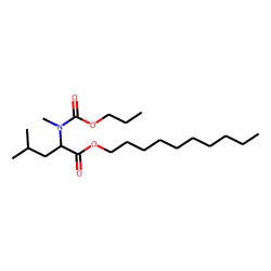 l-Leucine, N-methyl-n-propoxycarbonyl-, decyl ester