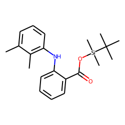 Mefenamic acid, TBDMS