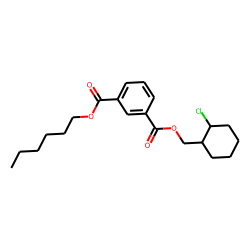 Isophthalic acid, (2-chlorocyclohexyl)methyl hexyl ester