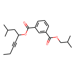 Isophthalic acid, isobutyl 2-methyloct-5-yn-4-yl ester